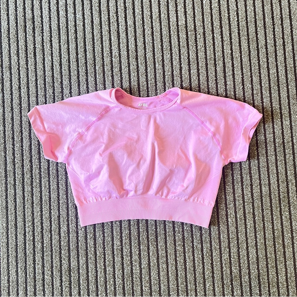 Pink AYBL Crop Top